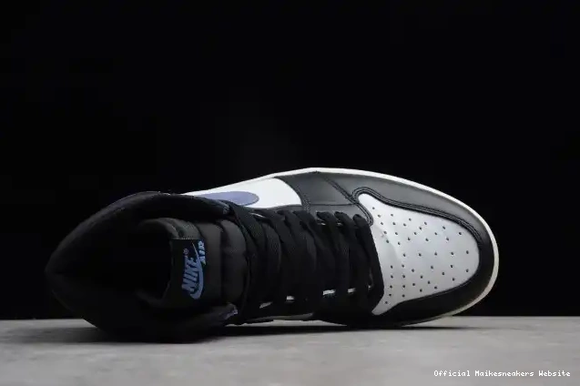 Official Maikesneakers High Air Retro OG 1 Blue Jordan Moon 555088-115 0430